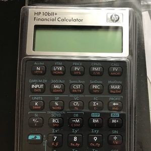 HP10bII+ financial calculator